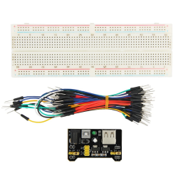 Okystar MB102 830 Wires Kit de démarrage de composants électroniques pour Arduino
